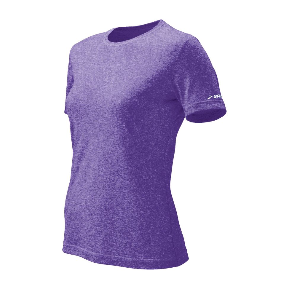 Womens Brooks EZ T II Short Sleeve Technical Tops
