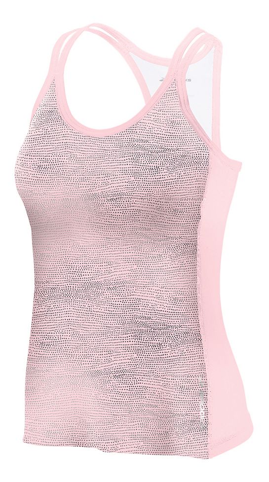 Womens Brooks Glycerin Print Support Tank II Sport Top Bras