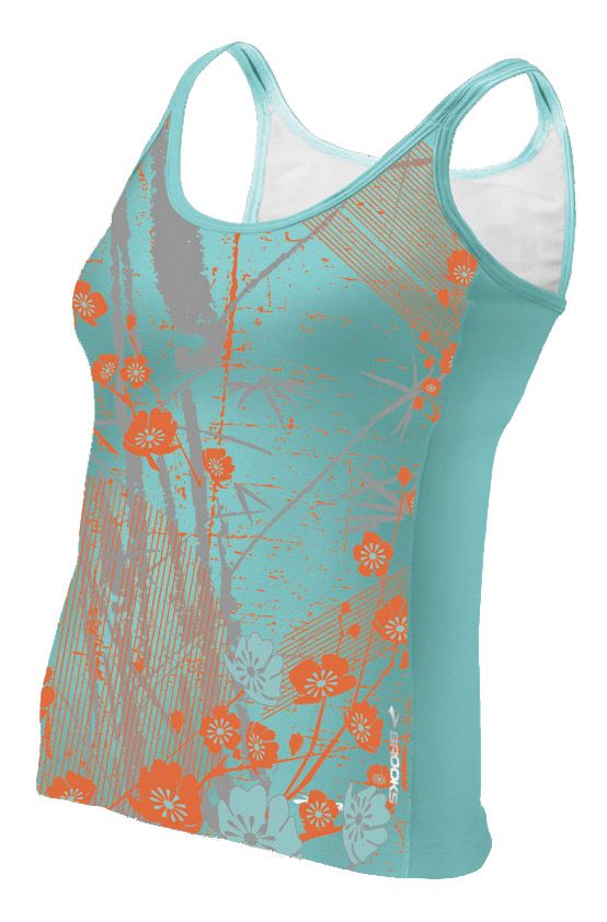Womens Brooks Glycerin Print Support Tank II Sport Top Bras
