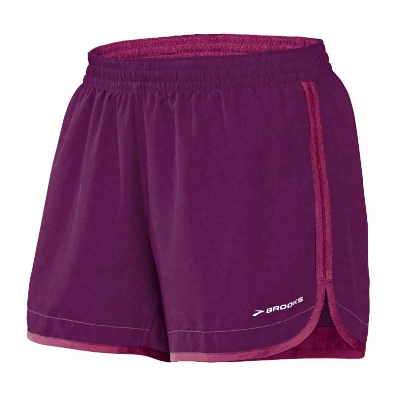 Womens Brooks Versatile 5 Inch Woven Short Lined Shorts