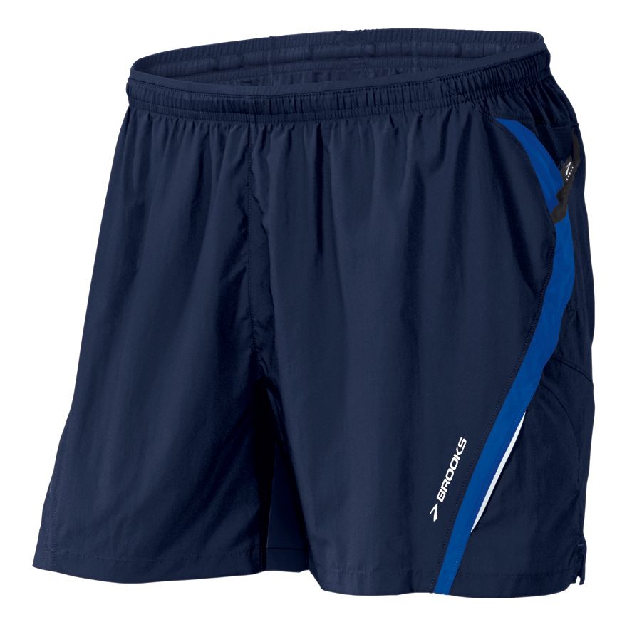 Mens Brooks Infiniti Notch II Lined Shorts