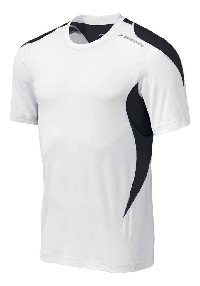 Mens Brooks Equilibrium Short Sleeve Short Sleeve Technical Tops