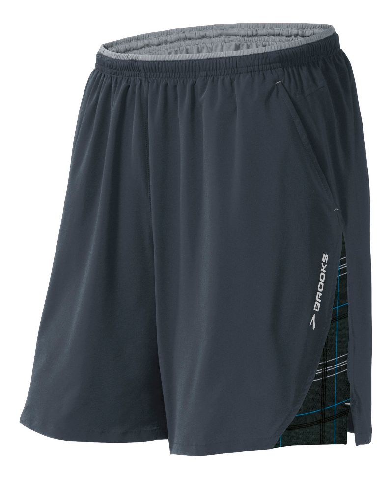 Mens Brooks Rogue Runner III Short Lined Shorts