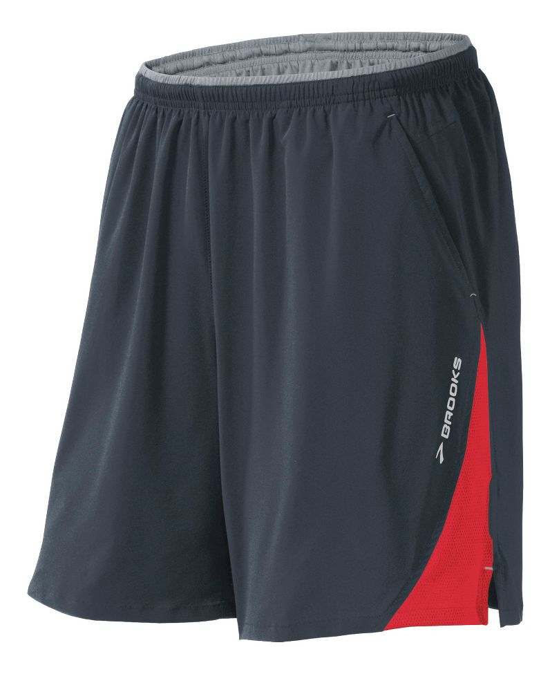 Mens Brooks Rogue Runner III Short Lined Shorts