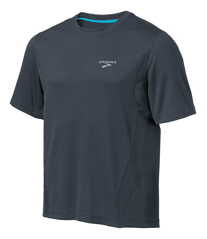 Mens Brooks Versatile T Short Sleeve Technical Tops