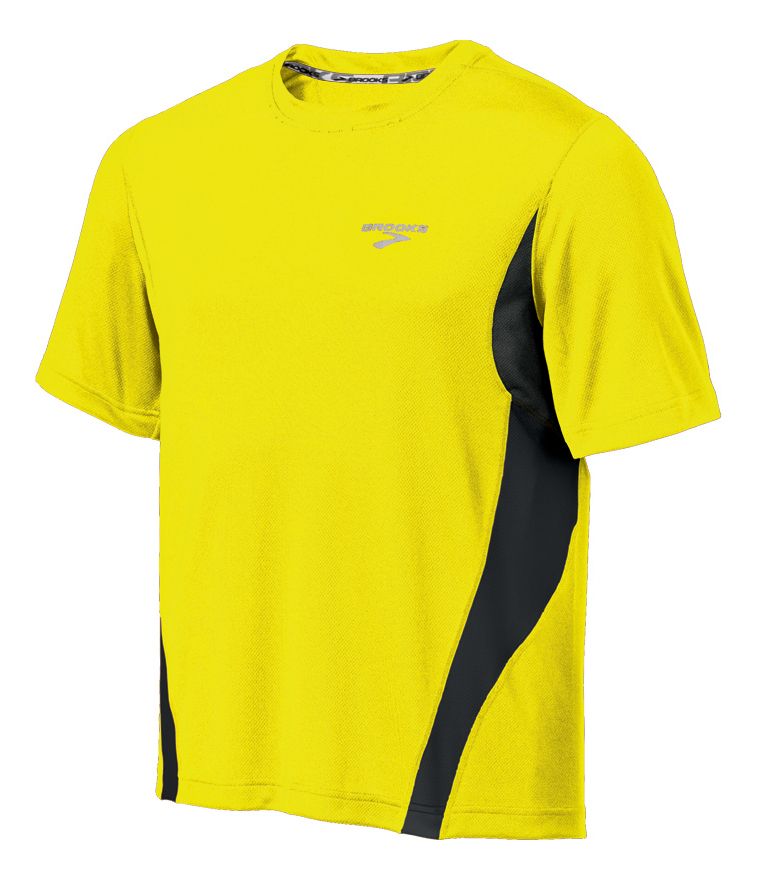 Mens Brooks Versatile T Short Sleeve Technical Tops