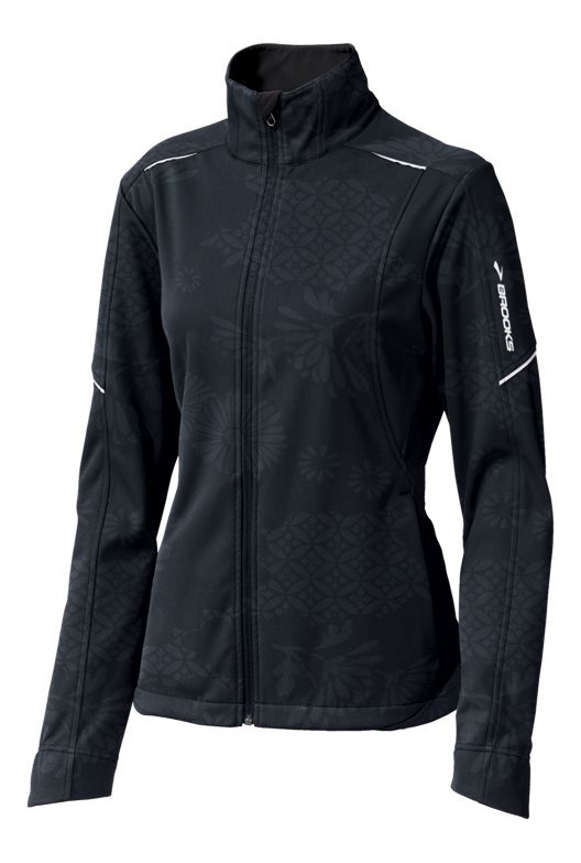 Womens Brooks Utopia Embossed Softshell Running Jackets