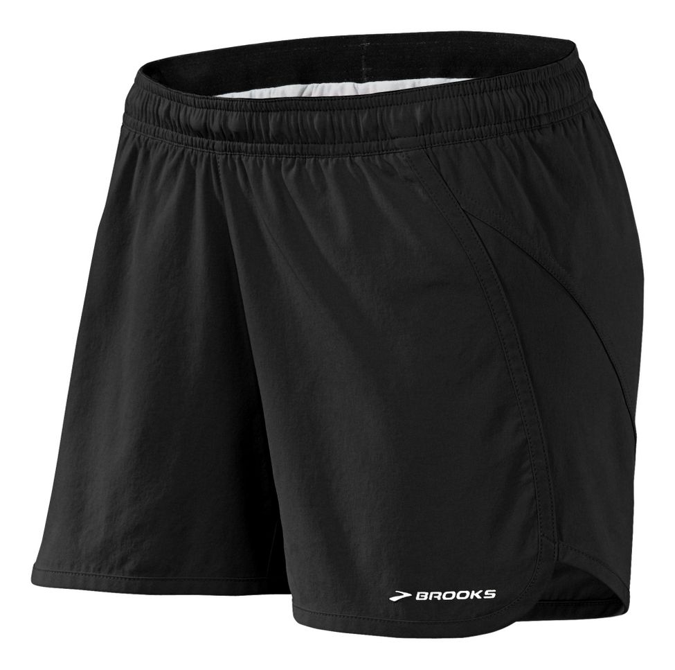 Womens Brooks Pacer Short II Lined Shorts