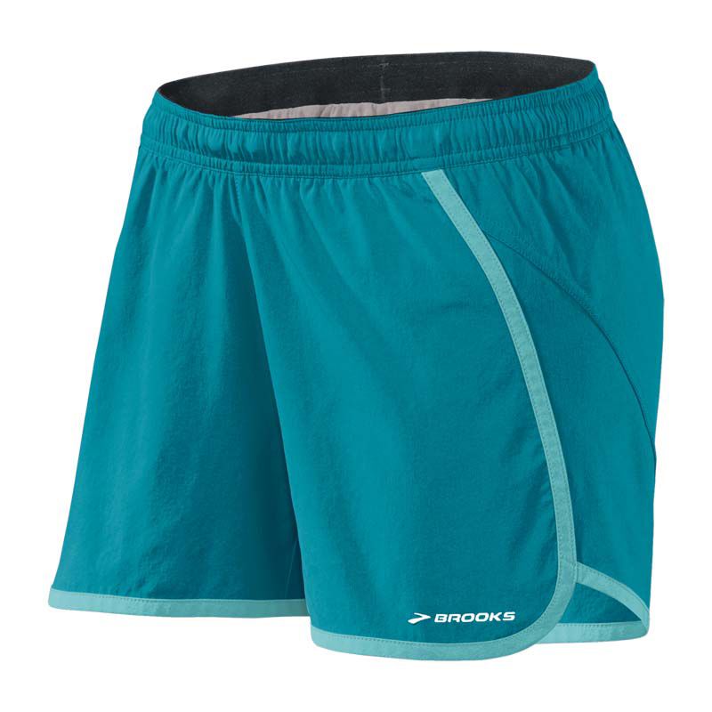 Womens Brooks Pacer Short II Lined Shorts
