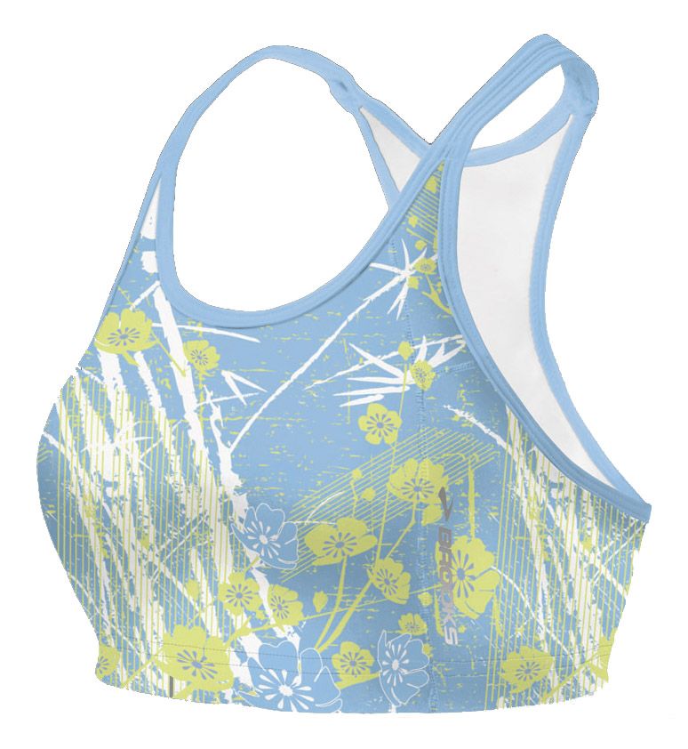 Womens Brooks Glycerin Printed Top II Sports Bra