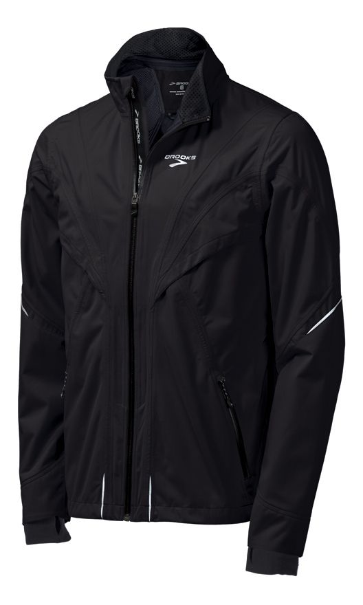 Mens Brooks Silver Bullet Running Jackets