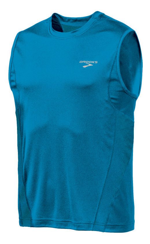 Mens Brooks Versatile Sleeveless Sleeveless Technical Tops