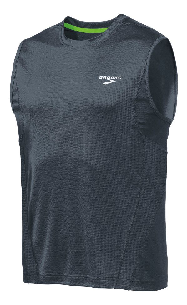 Mens Brooks Versatile Sleeveless Sleeveless Technical Tops