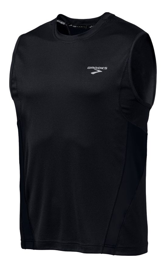Mens Brooks Versatile Sleeveless Sleeveless Technical Tops