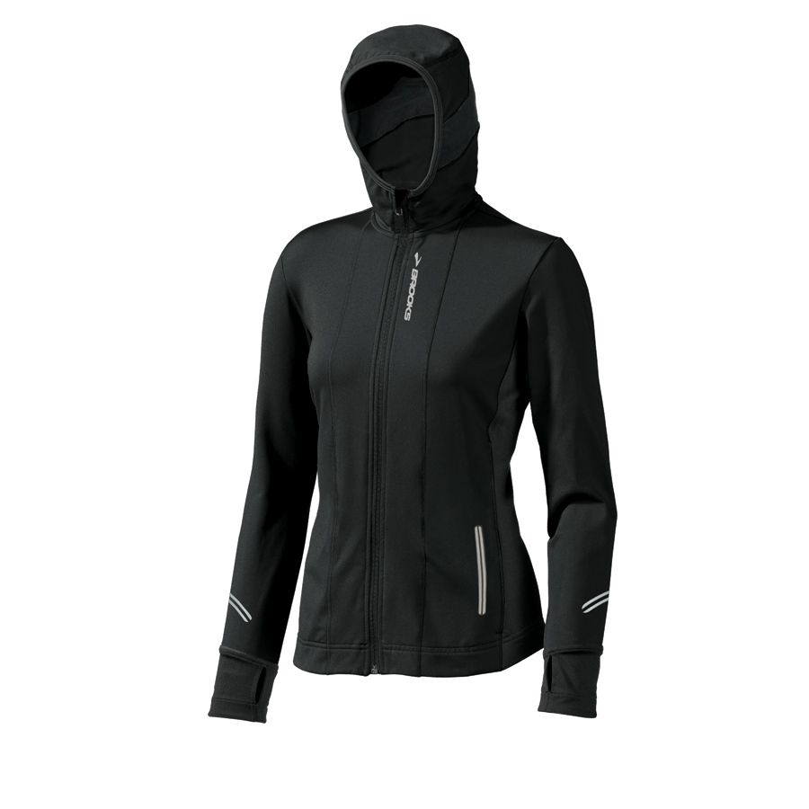 Womens Brooks Utopia Thermal Hoodie II Outerwear Jackets