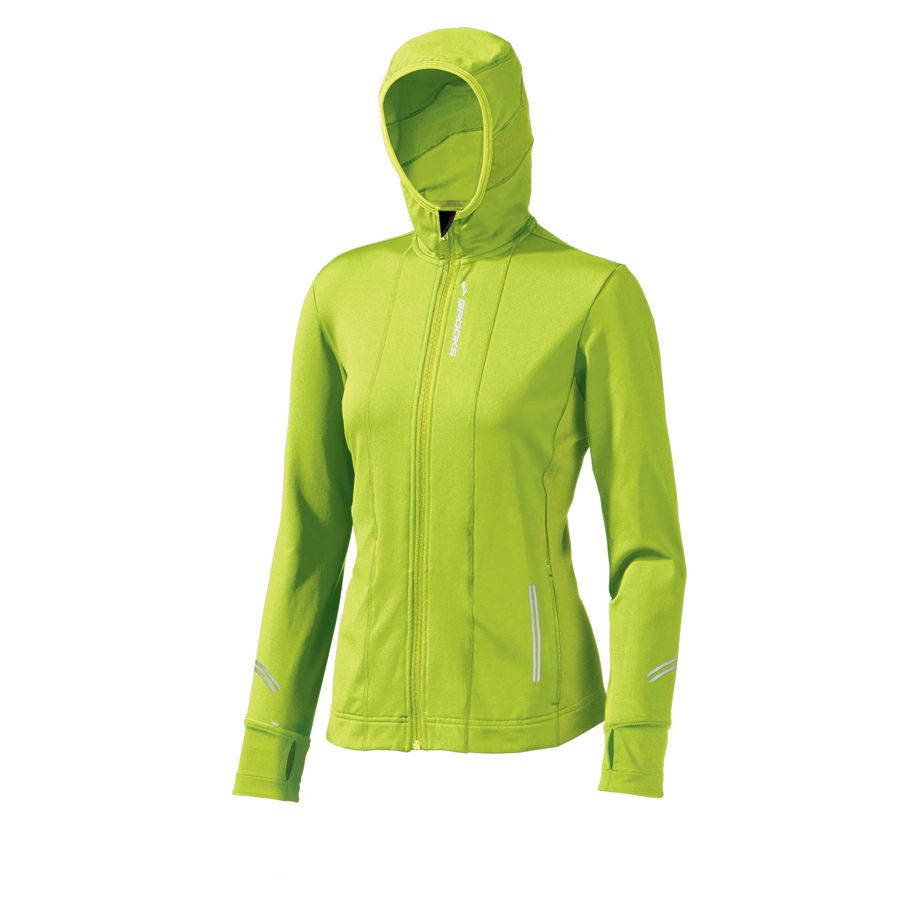 Womens Brooks Utopia Thermal Hoodie II Outerwear Jackets