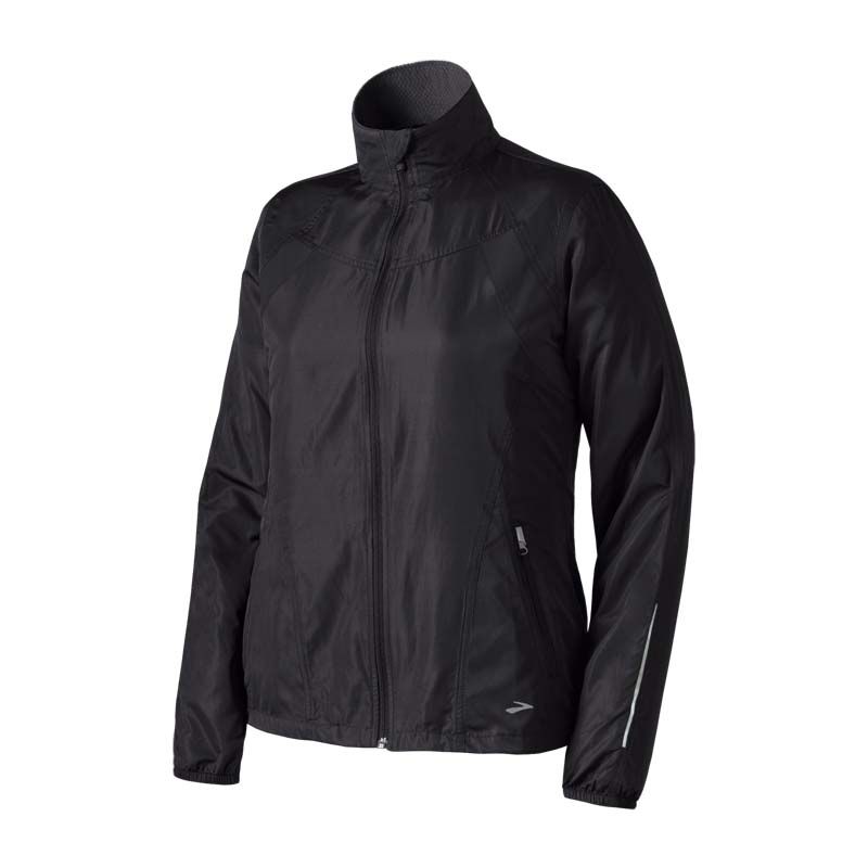 Womens Brooks Essential Run Jacket II Outerwear Jackets