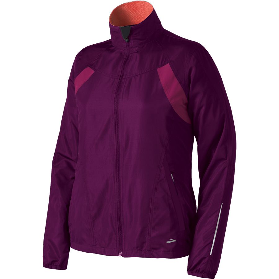Womens Brooks Essential Run Jacket II Outerwear Jackets