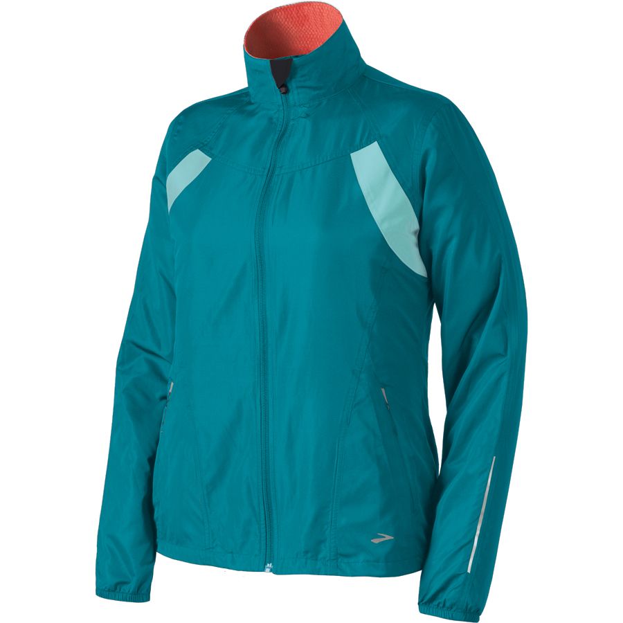 Womens Brooks Essential Run Jacket II Outerwear Jackets