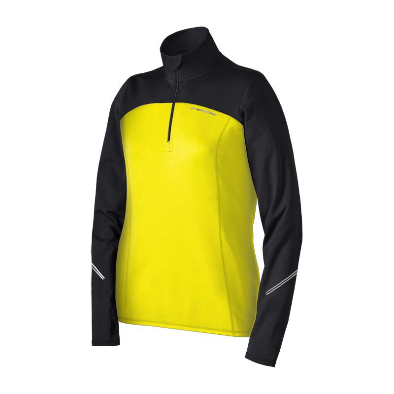 Womens Brooks Utopia Thermal 1/2 Zip Long Sleeve 1/2 Zip Technical Tops