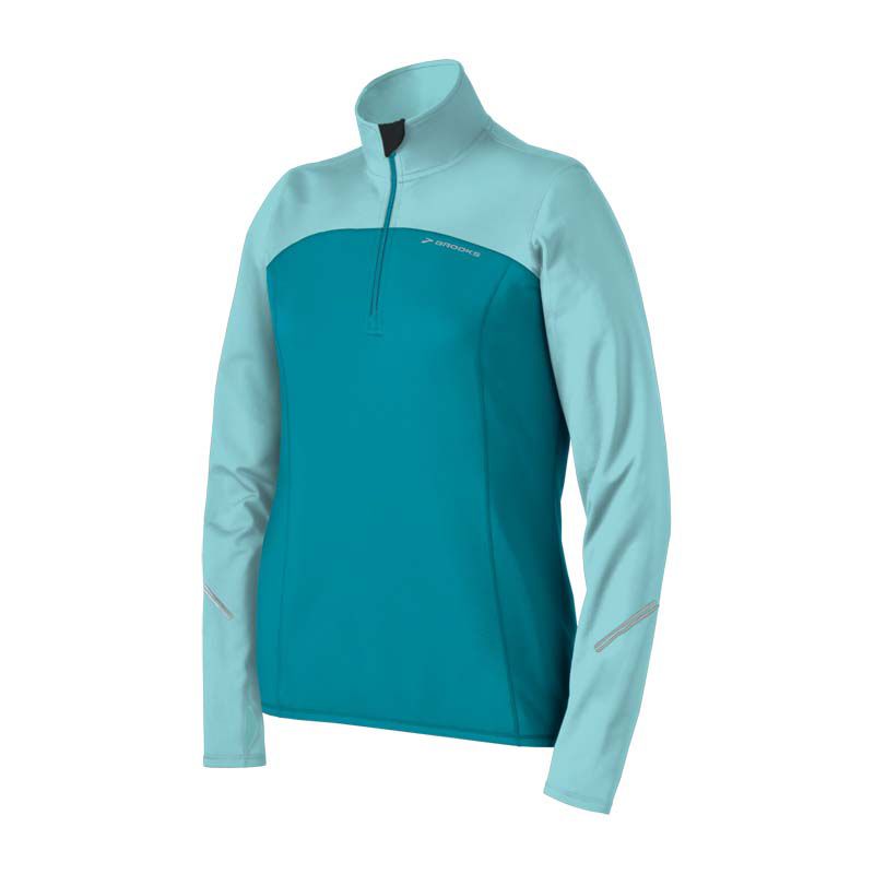 Womens Brooks Utopia Thermal 1/2 Zip Long Sleeve 1/2 Zip Technical Tops