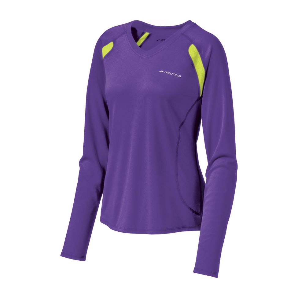 Womens Brooks Epiphany Long Sleeve Long Sleeve No Zip Technical Tops