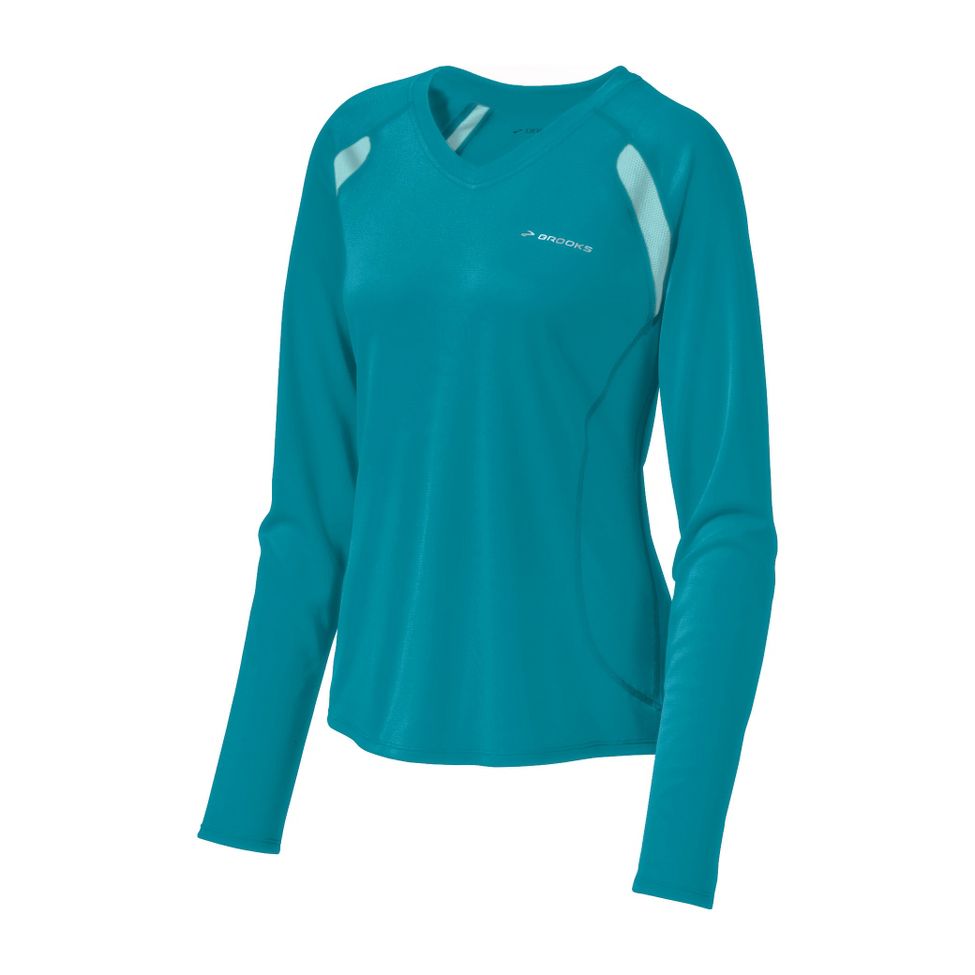 Womens Brooks Epiphany Long Sleeve Long Sleeve No Zip Technical Tops