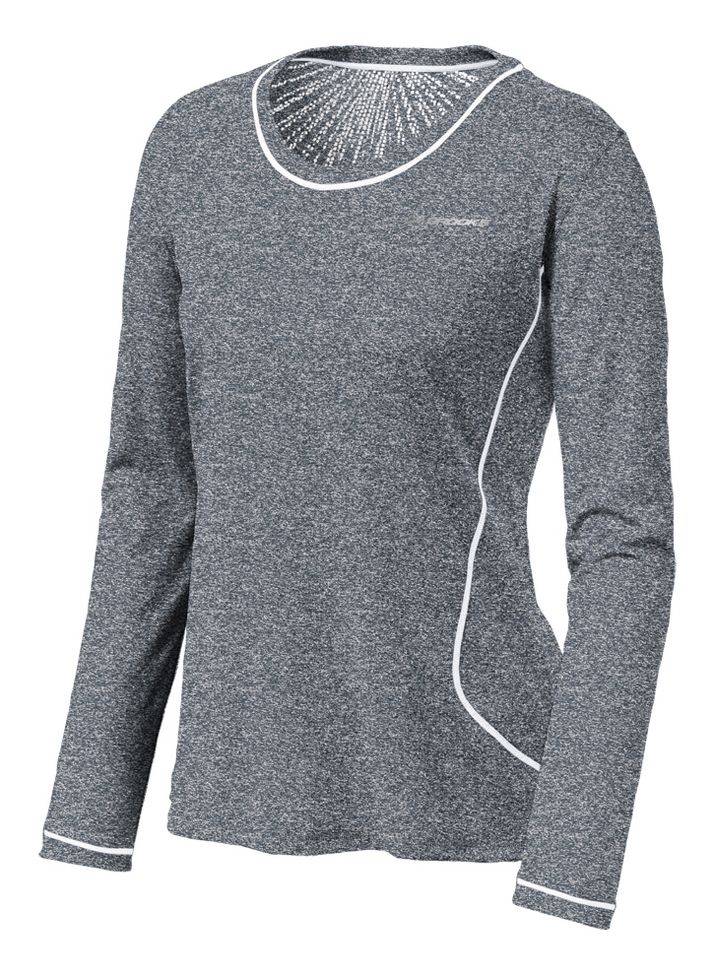 Womens Brooks Versatile EZ LS Long Sleeve No Zip Technical Tops