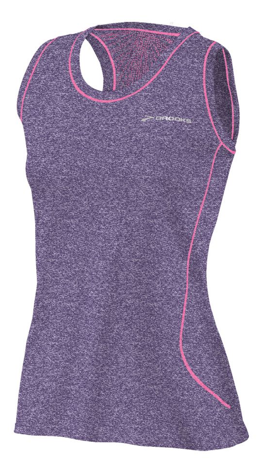 Womens Brooks Versatile EZ Racer Back Tanks Technical Tops