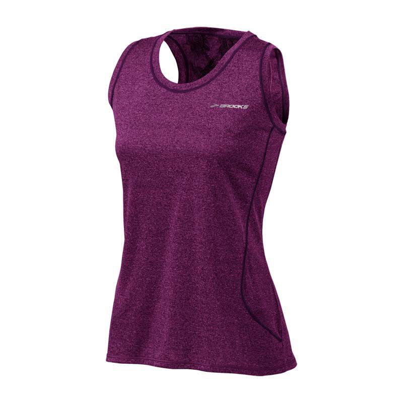 Womens Brooks Versatile EZ Racer Back Tanks Technical Tops