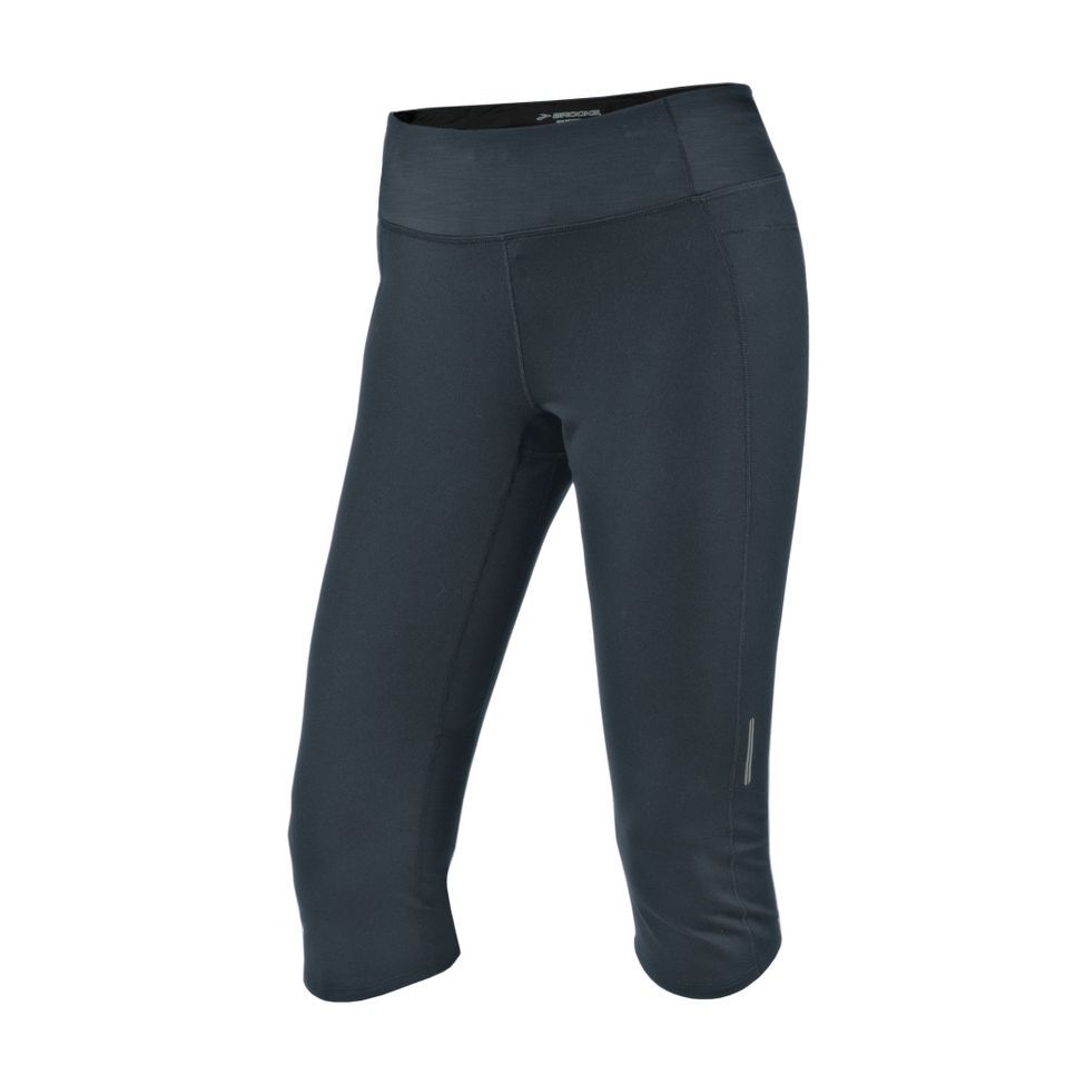 Womens Brooks Essential Capri Capri Tights