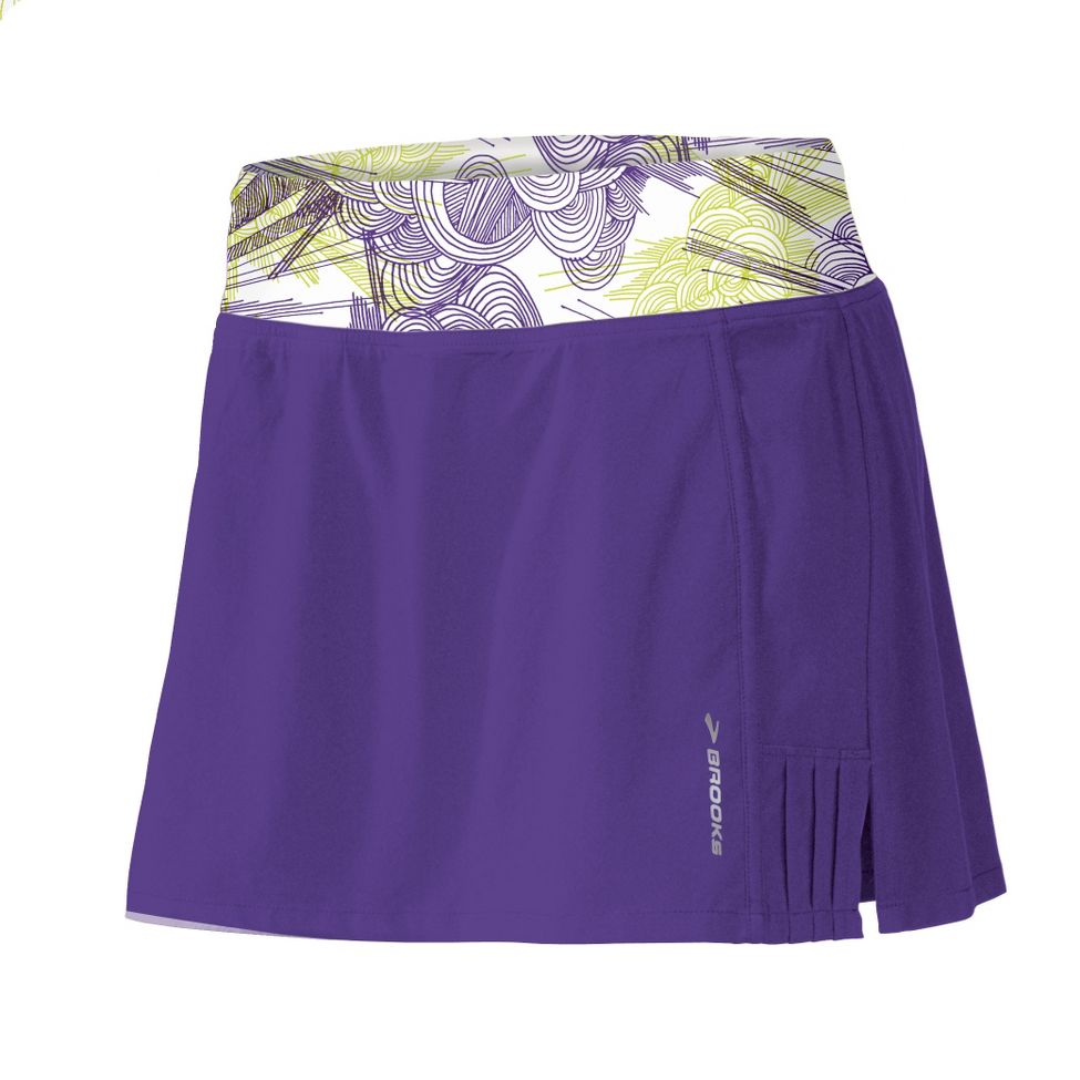 Womens Brooks Glycerin Skort Skort Fitness Skirts