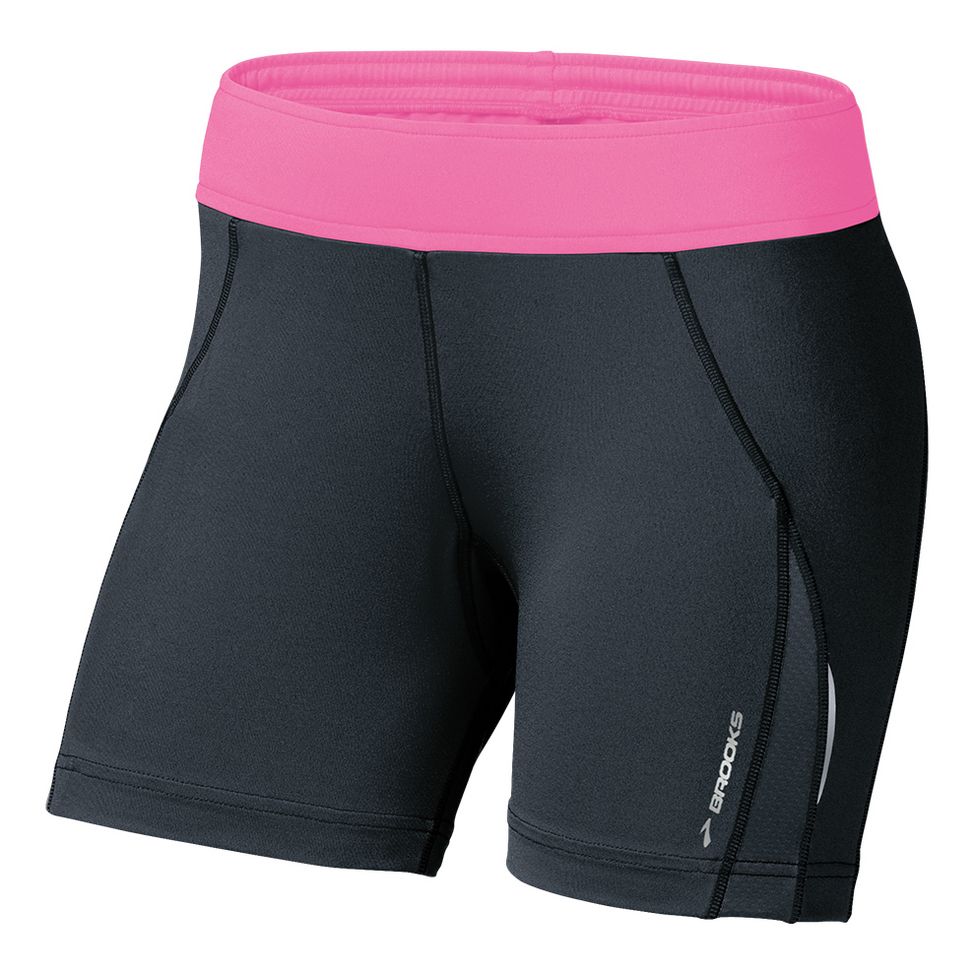 Womens Brooks Infiniti Short Tight II Fitted Shorts