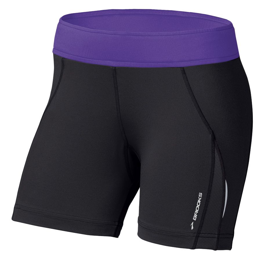 Womens Brooks Infiniti Short Tight II Fitted Shorts