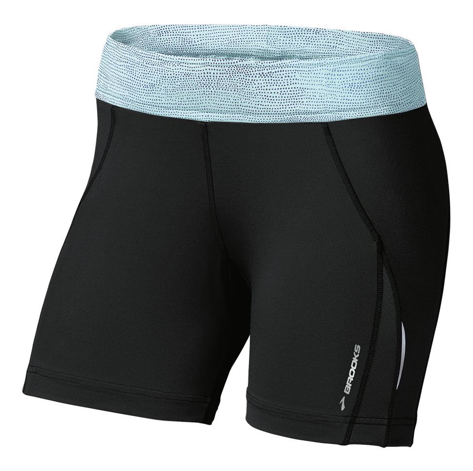 Womens Brooks Infiniti Short Tight II Fitted Shorts