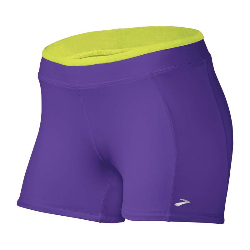 Womens Brooks Epiphany 3.5" Boy Short Fitted Shorts