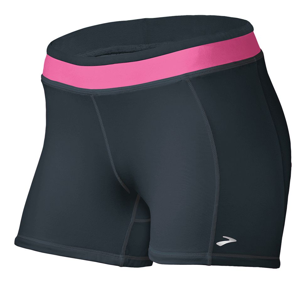 Womens Brooks Epiphany 3.5" Boy Short Fitted Shorts