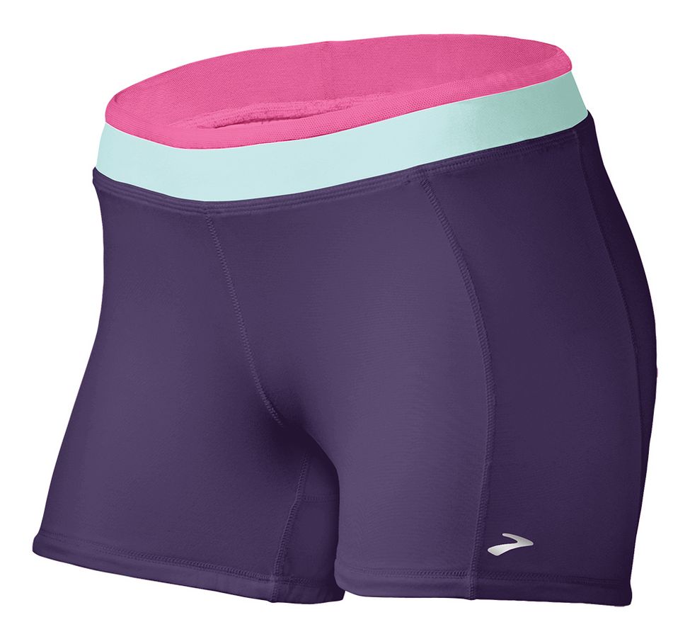 Womens Brooks Epiphany 3.5" Boy Short Fitted Shorts
