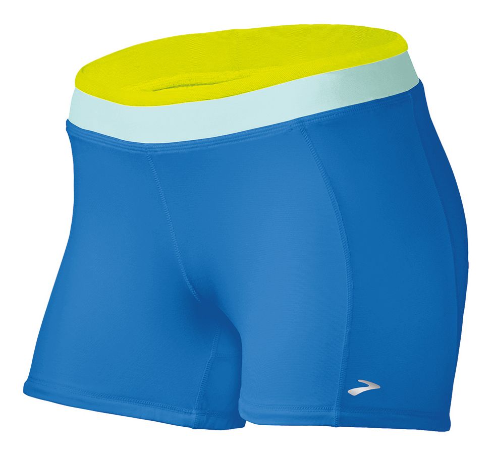 Womens Brooks Epiphany 3.5" Boy Short Fitted Shorts