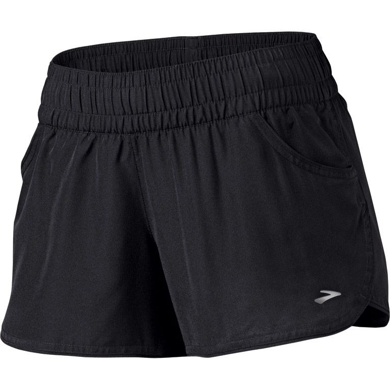 Womens Brooks Versatile 3.5" Low Rise Woven Unlined Shorts