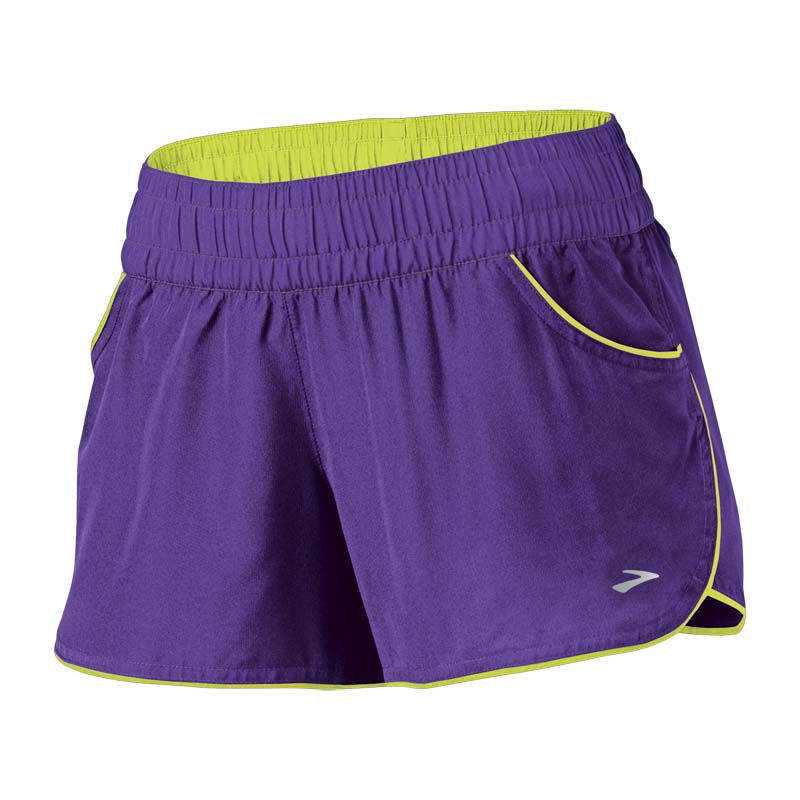 Womens Brooks Versatile 3.5" Low Rise Woven Unlined Shorts