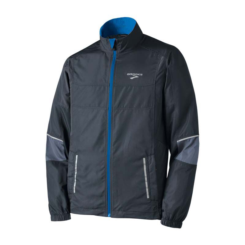 Mens Brooks Essential Run Jacket II Outerwear Jackets