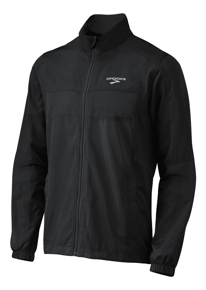 Mens Brooks Essential Run Jacket II Outerwear Jackets