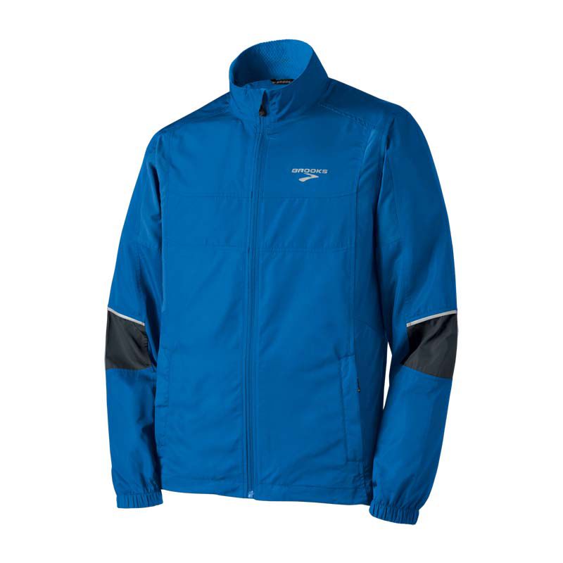Mens Brooks Essential Run Jacket II Outerwear Jackets