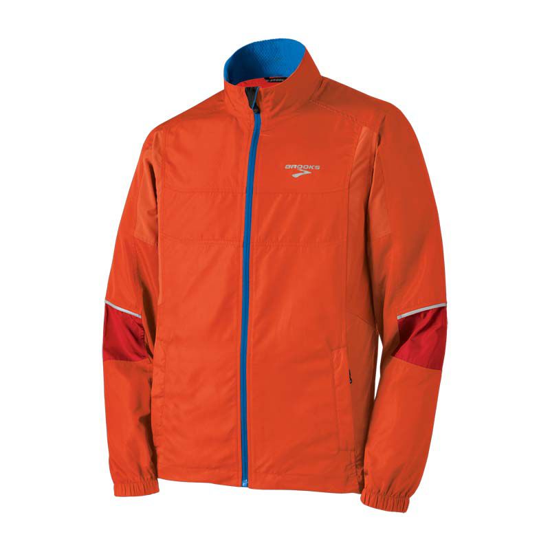 Mens Brooks Essential Run Jacket II Outerwear Jackets