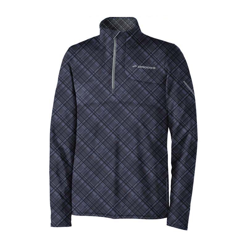 Mens Brooks Utopia Thermal 1/2 Zip Long Sleeve 1/2 Zip Technical Tops