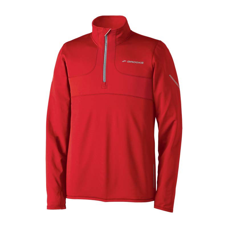 Mens Brooks Utopia Thermal 1/2 Zip Long Sleeve 1/2 Zip Technical Tops