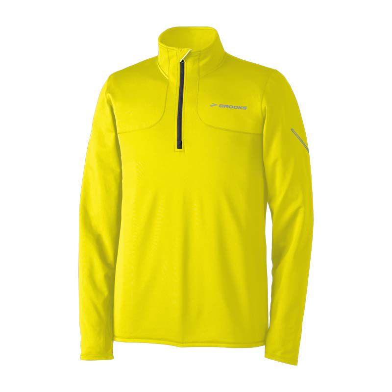 Mens Brooks Utopia Thermal 1/2 Zip Long Sleeve 1/2 Zip Technical Tops