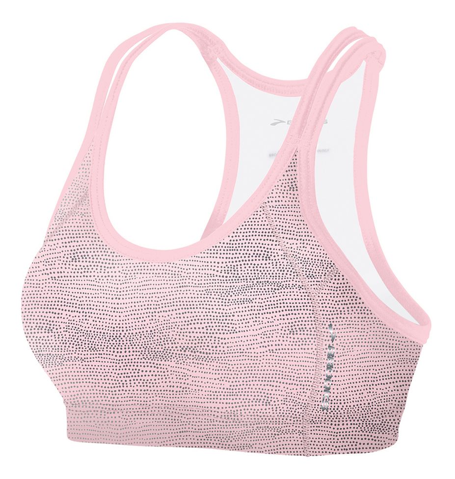 Womens Brooks Glycerin Printed Bra Top II Sports Bra Bras