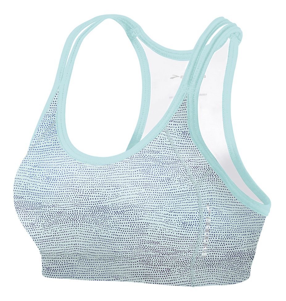Womens Brooks Glycerin Printed Bra Top II Sports Bra Bras